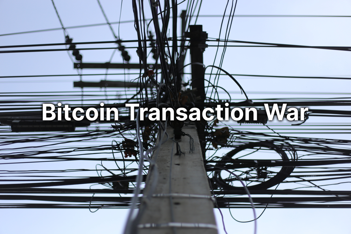 Bitcoin Transaction Wars: Why we need to decentralize mining with home mining.